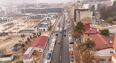 Ömer Lütfü Özaytaç Caddesi yeniden trafiğe açıldı
