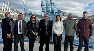OMSAN Yönetim Kurulu Başkanı Ergun Arıburnu, Tanger Med Limanı'nı inceledi