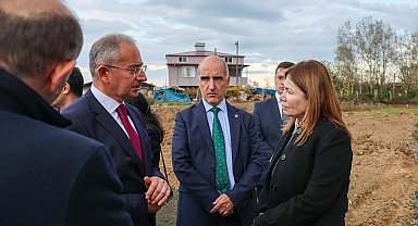 OMÜ yönetimi Çarşamba'da iş birliği için sahada: "Kampüs yatırımları planlandığı gibi ilerliyor"