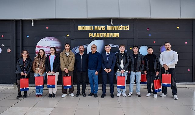 OMÜ'de UyumFest'25'te derece alan öğrencilere özel gezi
