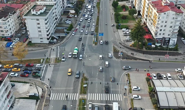 Ordu Büyükşehir'den Sivas Kavşağı'na yeni düzenleme