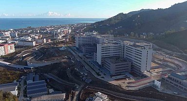 Ordu Şehir Hastanesi'nin altyapı çalışmaları tamamlandı