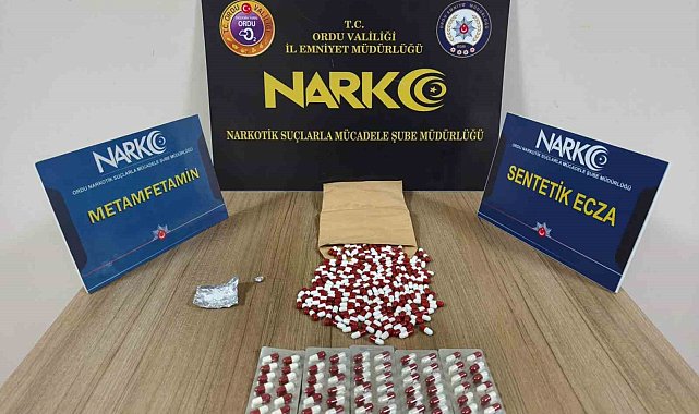 Ordu'da uyuşturucu operasyonlarında 1 tutuklamala