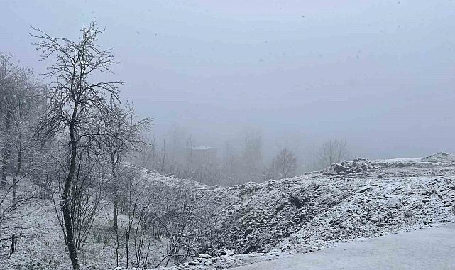 Ordu'nun yüksekleri beyaza büründü
