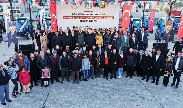 ORKÖY'den kırsal mahallelere sıfır faizli 36 traktör