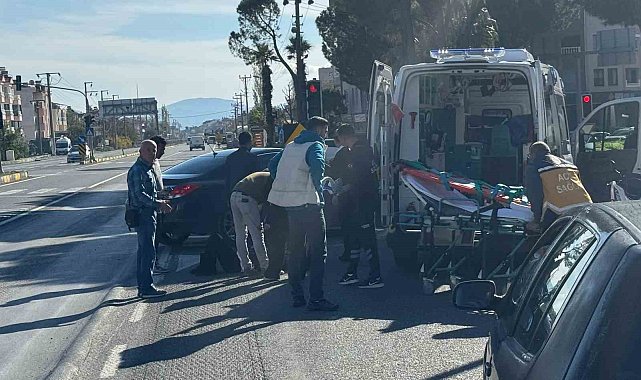 Ortaca'da trafik kazası: 1 yaralı