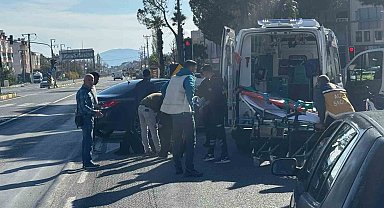 Ortaca'da trafik kazası: 1 yaralı