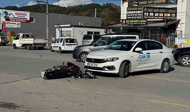 Ortaca'da trafik kazası: 1 yaralı