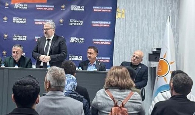 Osmaneli'nin yol haritası AK Parti toplantısında belirlendi