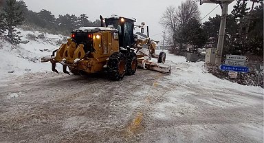 Osmangazi'de karla mücadele seferberliği