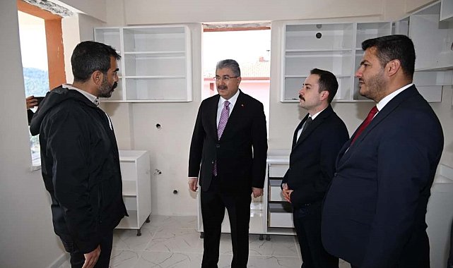 Osmaniye Hasanbeyli'de 2 katlı deprem konutları tamamlanıyor