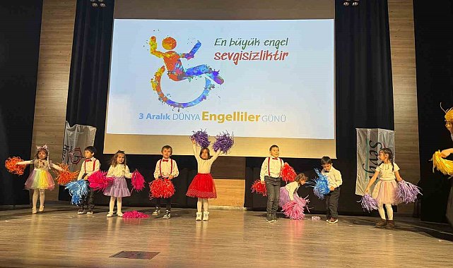 Özel öğrenciler gönüllerince eğlendi
