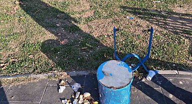 Parklara zarar veren şahıslar tespit edilecek