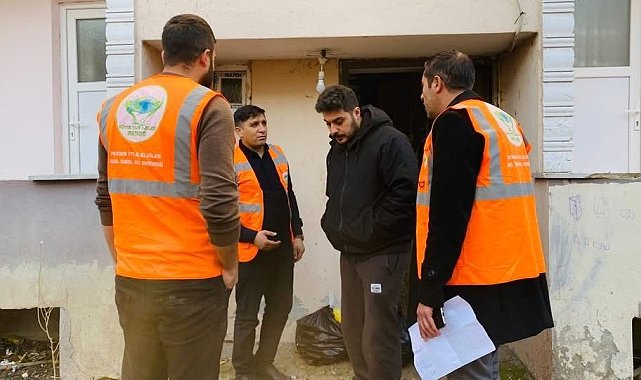 Patnos'ta ihtiyaç sahibi alelere yardım