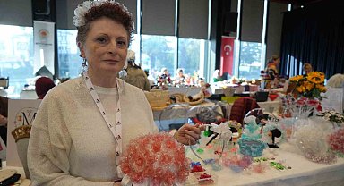 Plastik atıklar çiçek açtı: Çevreye duyarlı sanat