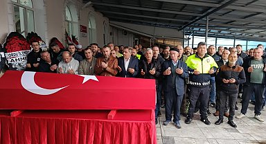 Polis memuru, Samsun'da son yolculuğuna uğurlandı