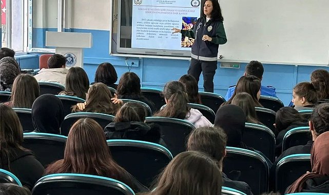 Polisten lise öğrencilerine yönelik eğitim