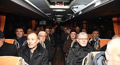 Pursaklar Belediyesi 'Şeb-i Arus Haftası' dolayısıyla ilk kafileyi yola çıkarttı