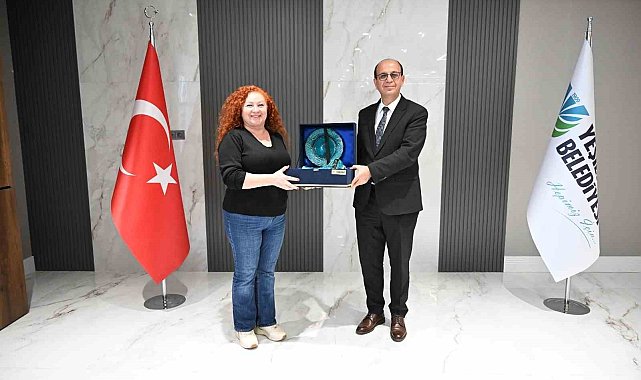 "Gençlik ve Ailem" konulu kısa film yarışması konukları, Başkan Geçit ile bir araya geldi