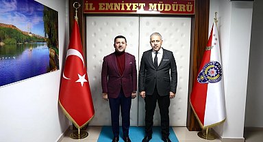 Rasim Arı'dan Nevşehir Emniyet Müdürü Karaman'a ziyaret