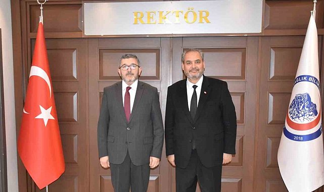 Rektör Kaplancıklı'dan Afyon'da iş birliği adımı