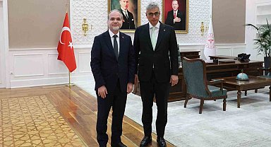 Rektör Uslu'dan Sağlık Bakanı Memişoğlu'na ziyaret