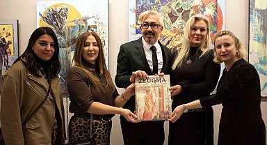 Ressam Atilla, SANKO Sanat Galerisi'nde sergi açtı