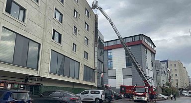 Restoranda yangın alarmı: Otel boşaltıldı, 1 yaralı