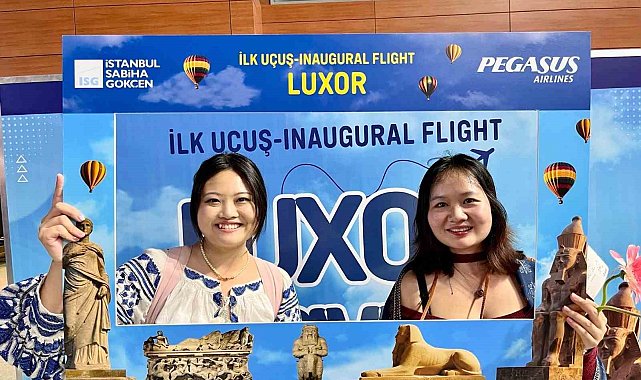 Sabiha Gökçen'den Mısır'a iki yeni destinasyon: Luksor ve Marsa Alam'a uçuşlar başladı