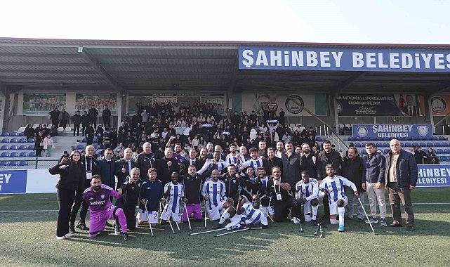 Şahinbey Ampute'den 2-1'lik galibiyet