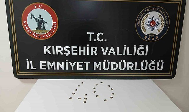 Sahte altın satmaya çalıştı polise yakalandı