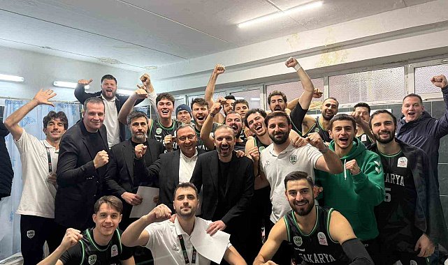 Sakarya Büyükşehir Belediyesi Teşvikiye'yi 75-70 mağlup etti