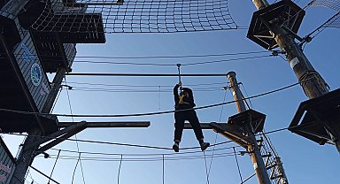 Sakarya Macera Parkı'nda adrenali ve eğlence bir arada