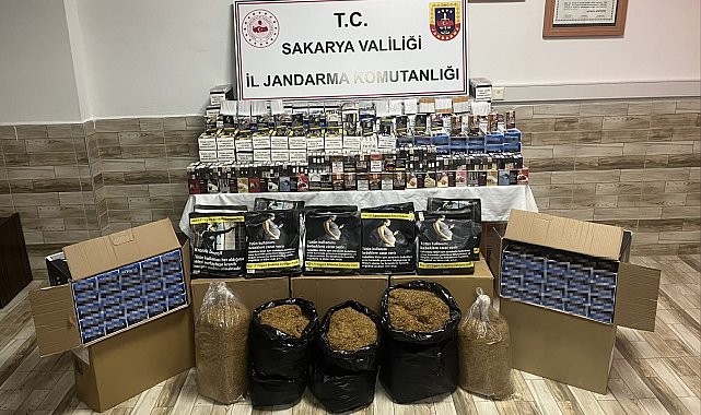 Sakarya'da kaçakçılık operasyonunda 1 şüpheli yakalandı