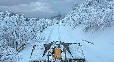 Sakarya'da kardan kapanan 35 grup yolunun 31'i ulaşıma açıldı