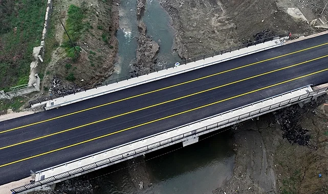Sakarya'da bu köprü 20 mahalle ve 2 ilçeyi birbirine bağladı