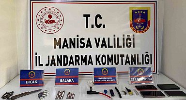 Salihli'de ikamete uyuşturucu operasyonu