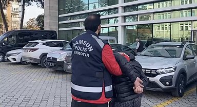 Samsun'da 8 yıl 9 ay hapis cezası olan şahıs yakalandı
