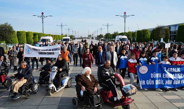 Samsun'da 9 bin 115 engelli, evde bakım hizmeti alıyor