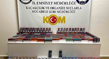 Samsun'da kaçak tütün ve elektronik sigara ürünleri ele geçirildi