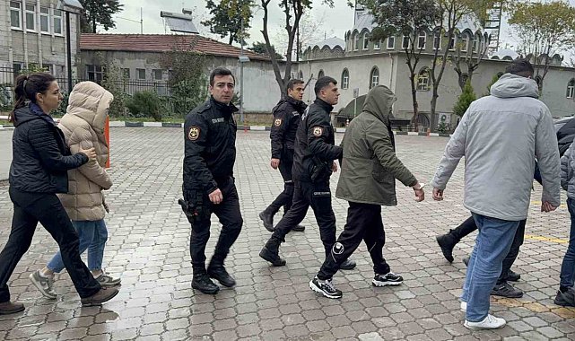 Samsun'da uyuşturucu ticaretinden 7 kişi adliyeye sevk edildi