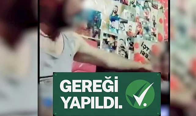Sanal yayında kadına şiddet uygulayan şüpheli yakalandı