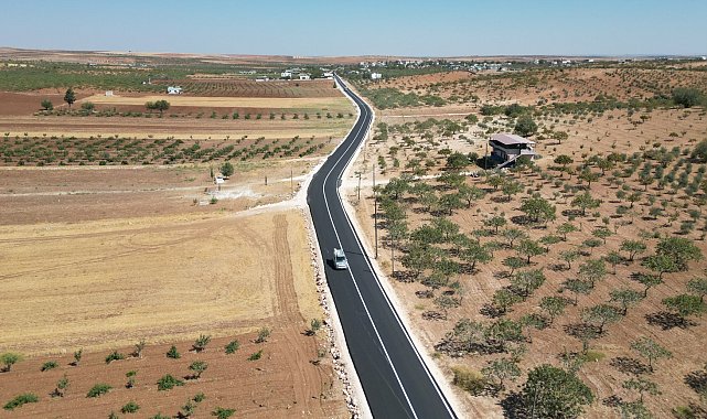 Şanlıurfa kırsalında bin 296 kilometrelik yol çalışması
