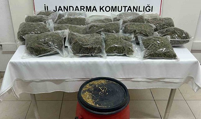 Şanlıurfa'da 21 kilo uyuşturucu madde ele geçirildi