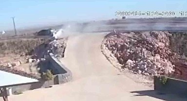 Şanlıurfa'da 5 kişinin yaralandığı kaza anı kamerada