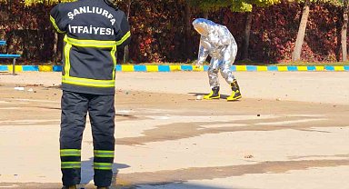 Şanlıurfa'da bir okulda deney tüplerinin patlaması sonucu 2 kişi yaralandı