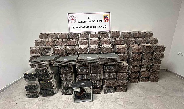 Şanlıurfa'da kripto para madenciliği operasyonu: 2 gözaltı
