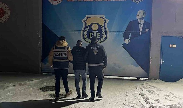Sarıkamış'ta 15 yıl hapis cezası olan 1 kişi yakalandı