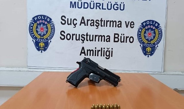 Sarıkamış'ta silah ele geçirildi