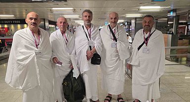 Şehit yakınları ve gaziler umreye gönderildi